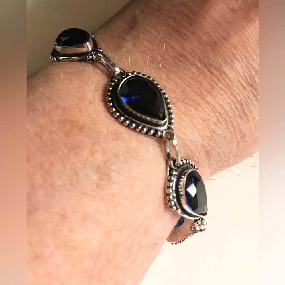 Tanzanite 925 Sterling Silver Bracelet